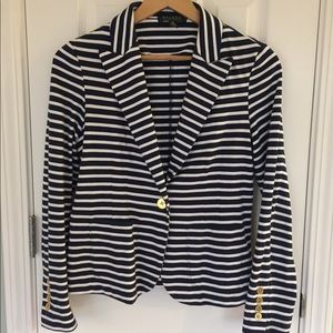 Ralph Lauren navy striped light-weight blazer